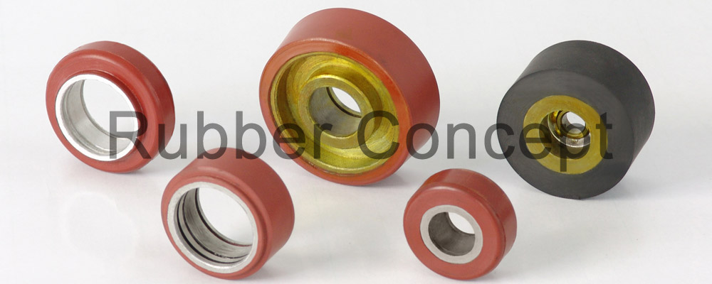 rubber pulley - Idler Roller