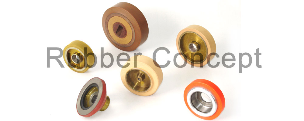 Rubber Pulley - Idler Roller